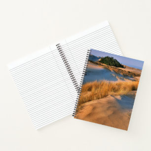 Landscape Of Oregon Sand Dunes Notebook