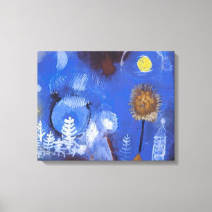 "Landscape of the Past" by Paul Klee Canvas Print