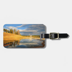 Landscape of Yellowstone Luggage Tag