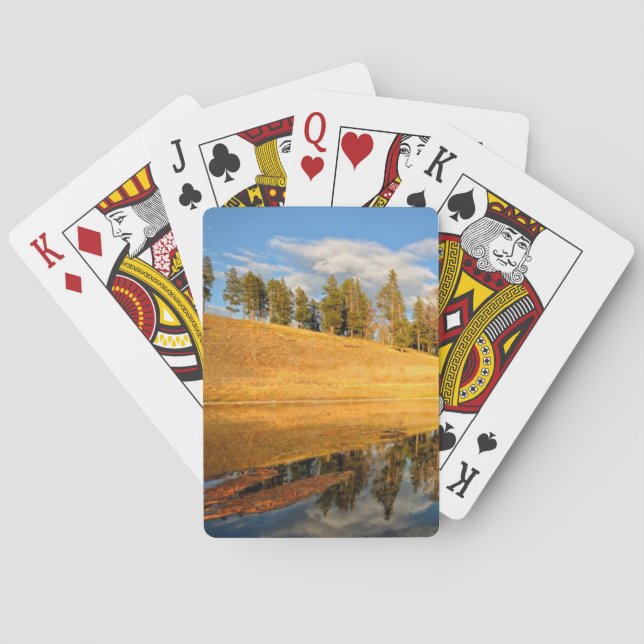 Landscape of Yellowstone Playing Cards (Back)