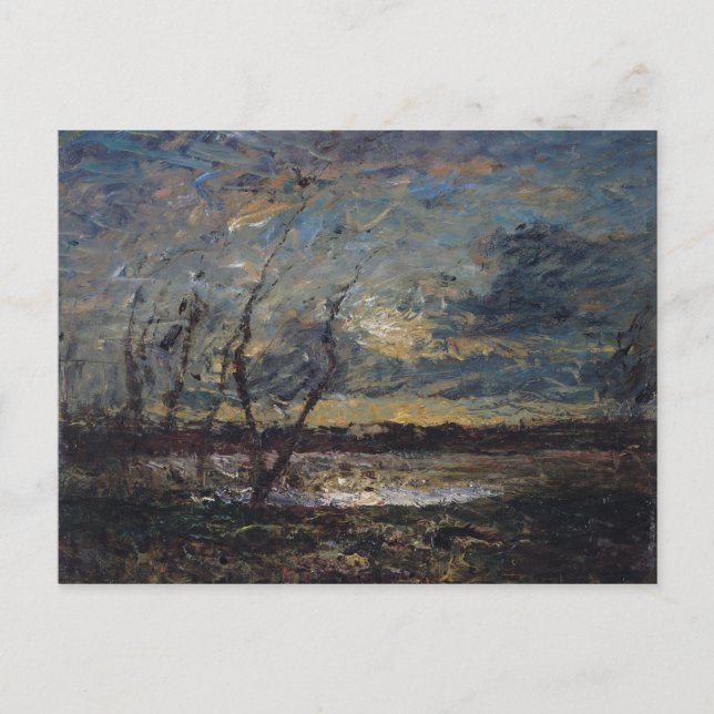 Landscape on the Outskirts of Cremieu Postcard (Front)