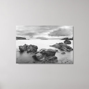 Landscape on West Shetland Canvas Print