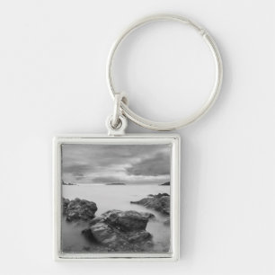 Landscape on West Shetland Keychain