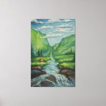 Landscape, Painting,