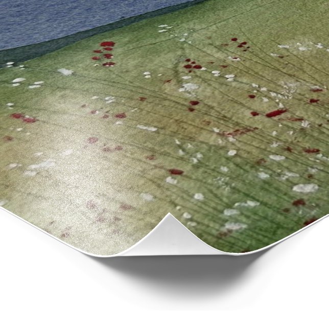 Landscape painting  photo print (Corner)