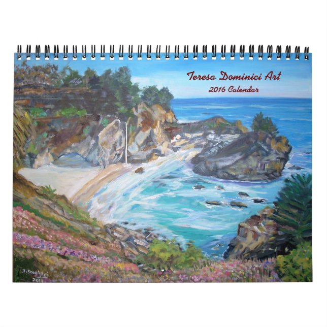 Landscape Paintings 2016 Calendar (Cover)