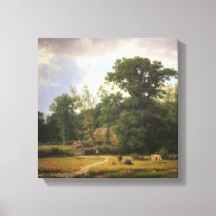 Landscape paintings romanticism canvas print