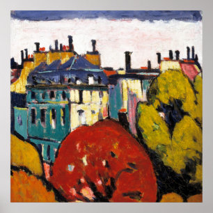 Landscape, Paris  Poster