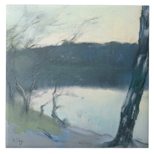 Landscape (pastel on canvas) tile
