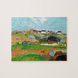 Landscape Paul Gauguin Old Painting Art Jigsaw Puzzle
