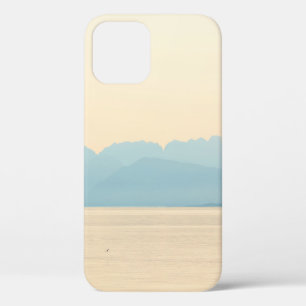 LANDSCAPE PHOTO OF A MOUNTAIN AND BODY OF WATER iPhone 12 CASE