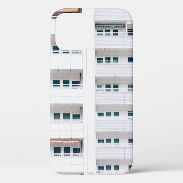 LANDSCAPE PHOTO OF BUILDING WINDOWS Case-Mate iPhone CASE (Back)