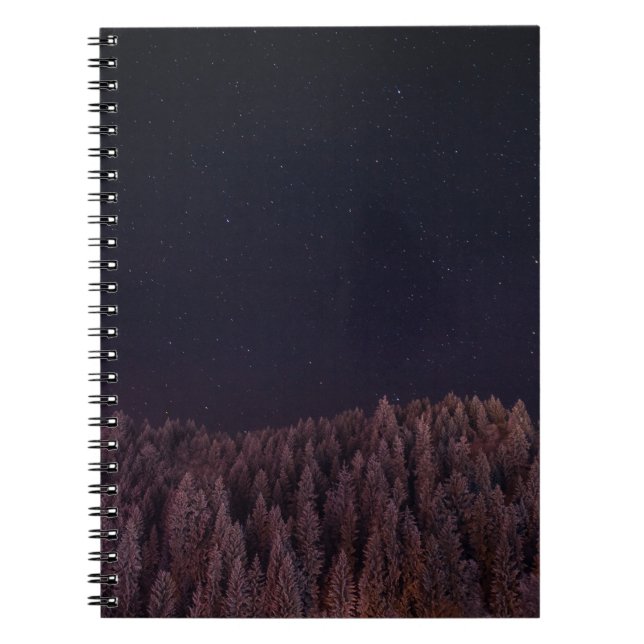 LANDSCAPE PHOTO OF TREES NOTEBOOK (Front)
