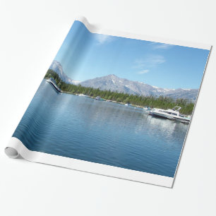 Landscape photography holiday, Christmas gift Wrapping Paper