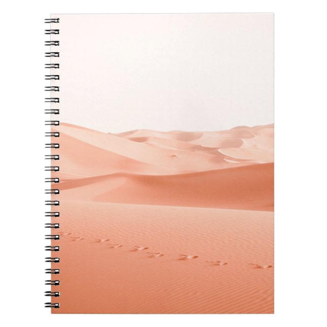 LANDSCAPE PHOTOGRAPHY OF DESSERT NOTEBOOK (Front)