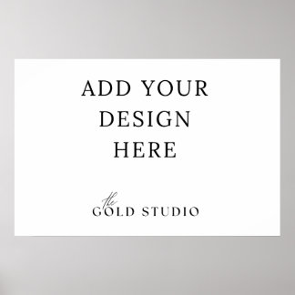 Landscape Poster Template (20 x 30 inch)