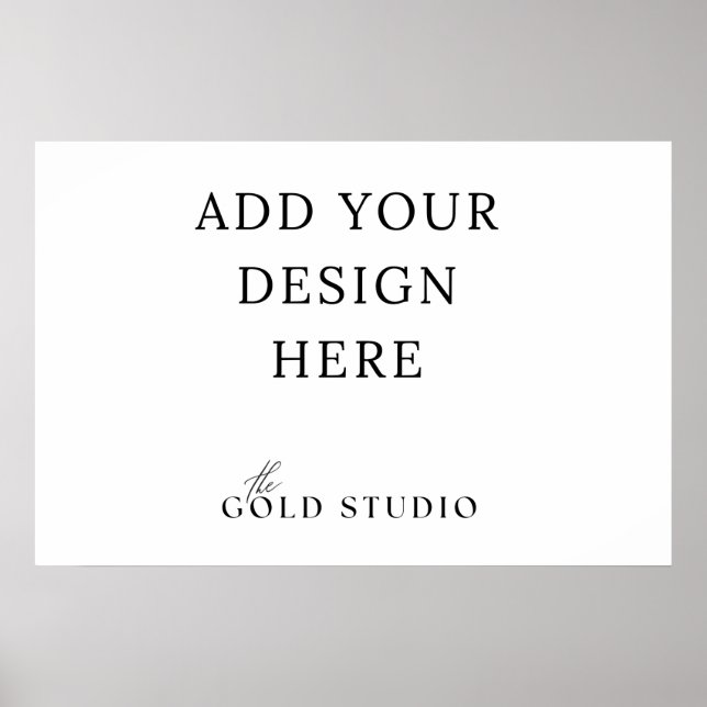 Landscape Poster Template (20 x 30 inch) (Front)