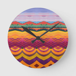 Landscape  round clock