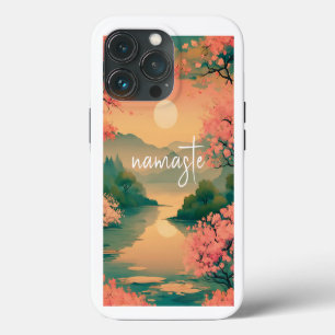 Landscape Sakura Zen iPhone 13 Pro Case