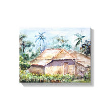 LANDSCAPE scenery painting Canvas Print