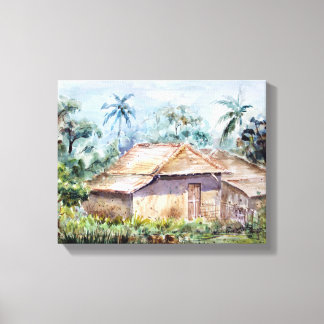 LANDSCAPE scenery painting Canvas Print