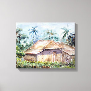 LANDSCAPE scenery painting Canvas Print