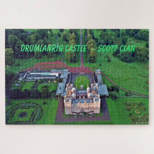 Landscape Scott Clan's Drumlanrig Castle Jigsaw Puzzle