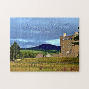 Landscape Scottish Farquharson Clan Braemar Castle Jigsaw Puzzle