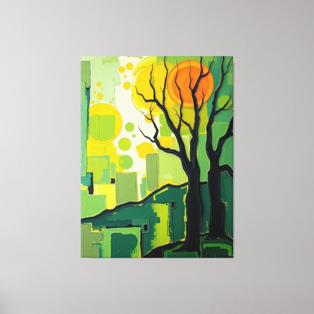 Landscape Screen Canvas Print (Front)