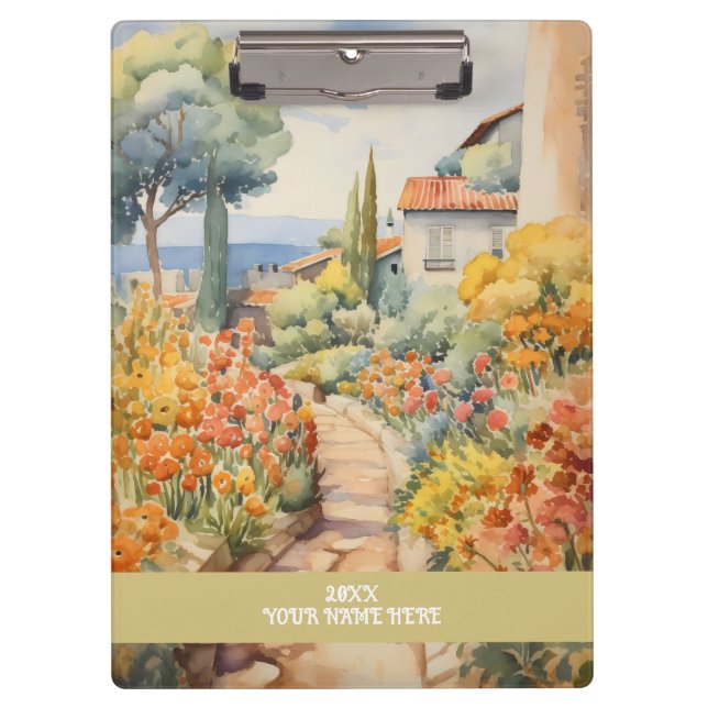 Landscape small village clipboard (Front)