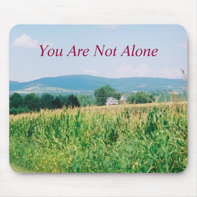 Landscape, South Mountain, Middletown Valley Mouse Pad (Front)