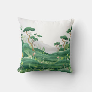 Landscape Throw Pillow