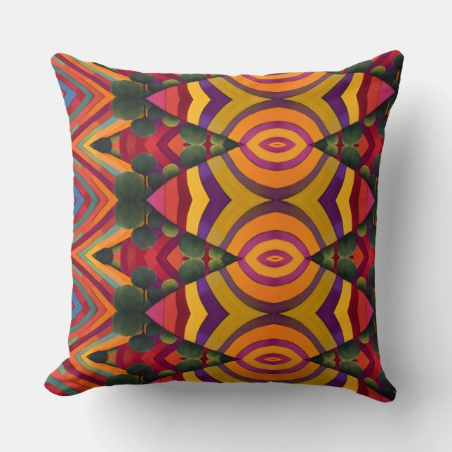 Landscape  throw pillow (Front)