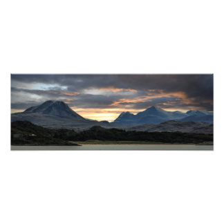 Landscape Torridon Mountains Gairloch Photo Print
