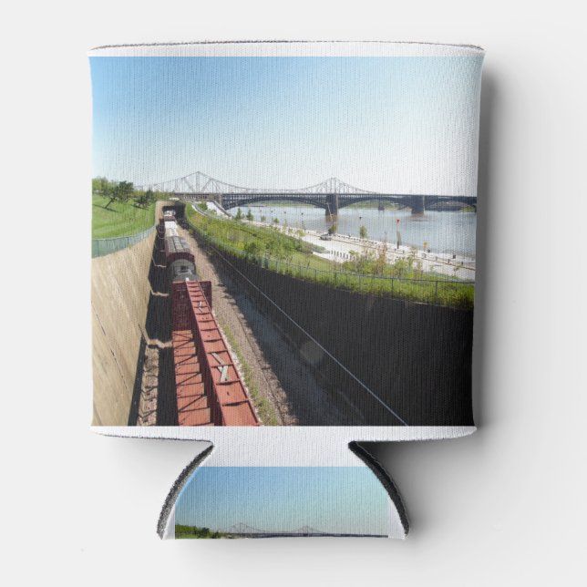 Landscape Train Can Cooler (Front)