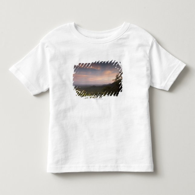 Landscape Under A Sunset Toddler T-shirt (Front)