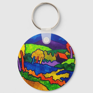 Landscape Vermont F1 Keychain
