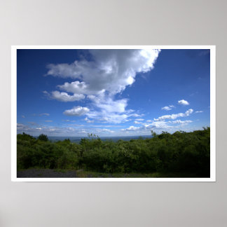 Landscape View Photo Poster