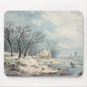 Landscape: Winter Mouse Pad