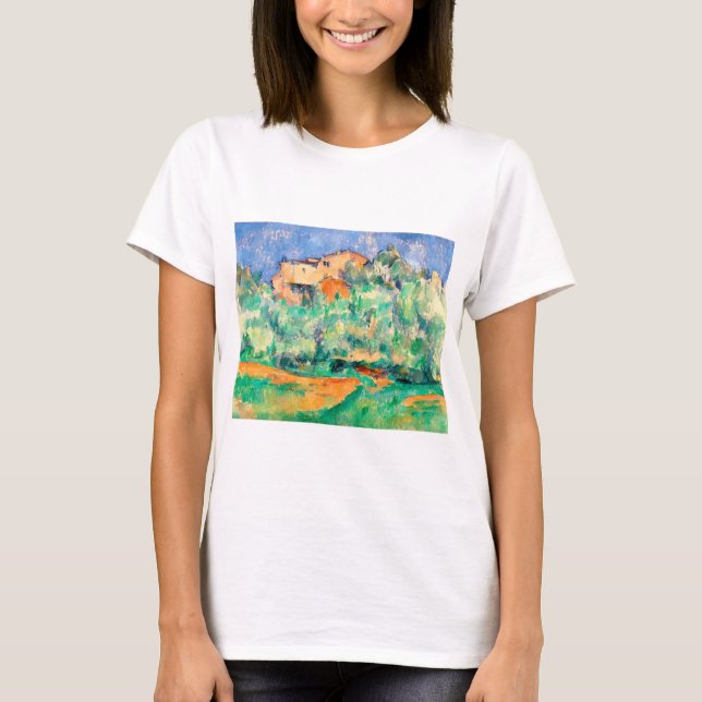 Landscape with a House, Cezanne T-Shirt (Front)