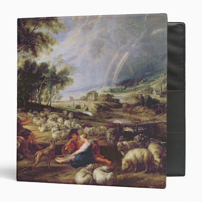 Landscape with a Rainbow Binder (Front/Inside)