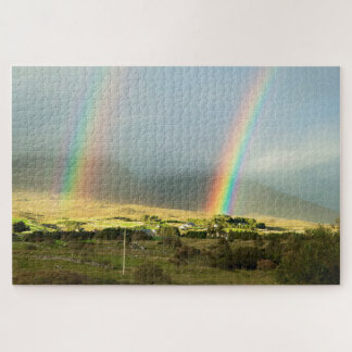 Landscape with a Rainbow Jigsaw Puzzle