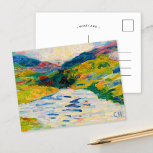 Landscape with a River   Curt Herrmann Postcard