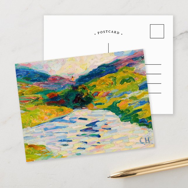 Landscape with a River | Curt Herrmann Postcard (Creator Uploaded)