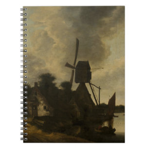 Landscape with a Windmill – Salomon Rombouts Notebook