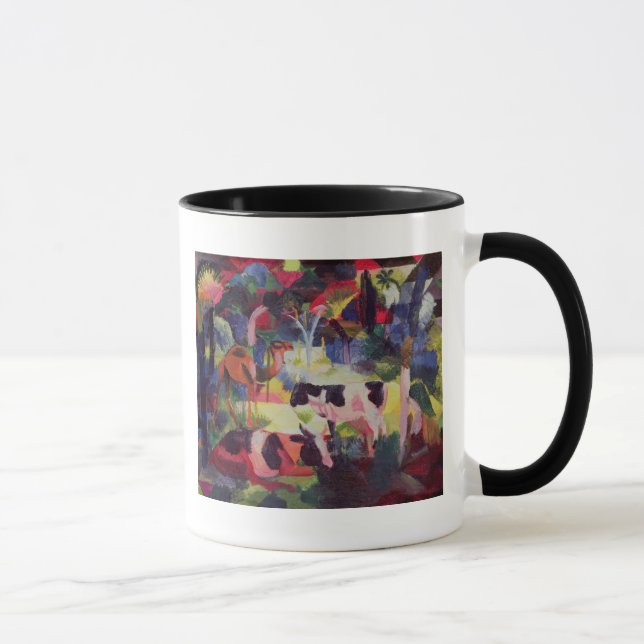 Landscape with Cows and a Camel Mug (Right)