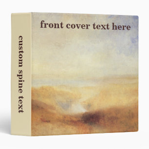 Landscape with Distant River Bay by Joseph Turner Binder