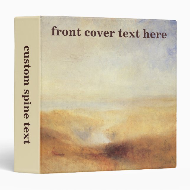 Landscape with Distant River Bay by Joseph Turner Binder (Front/Spine)