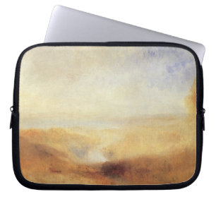 Landscape with Distant River Bay by Joseph Turner Laptop Sleeve