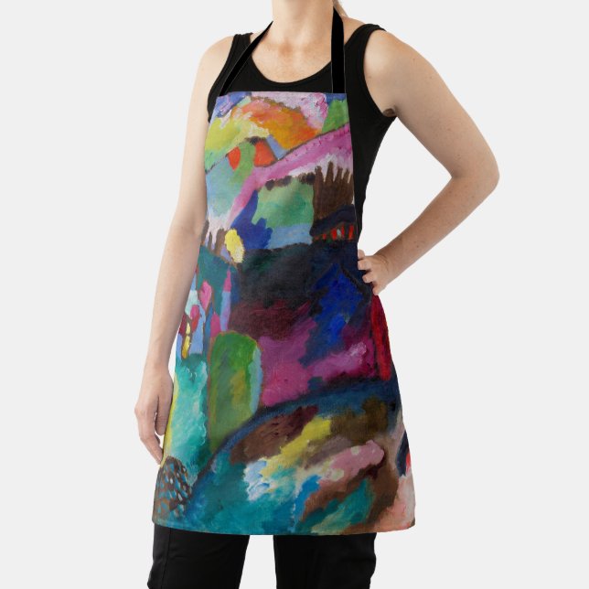 Landscape with Factory Chimney, Wassily Kandinsky Apron (Insitu)